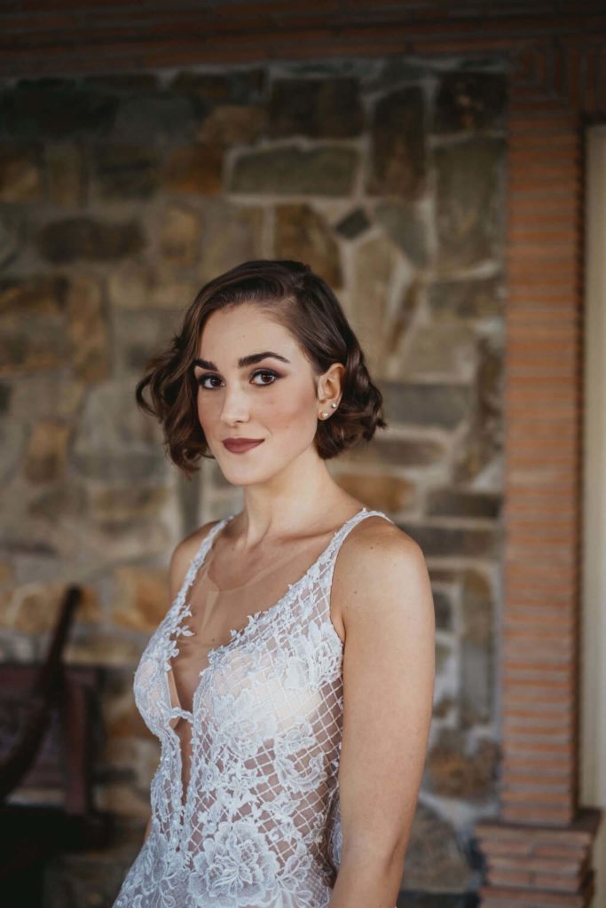 primo piano su sara
